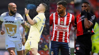 ¿Cómo llegan Pumas, América, Chivas y Atlas a los clásicos de la Jornada 8?