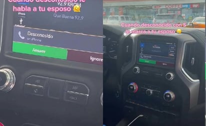 Llaman a su marido de un número “desconosido”; video se vuelve viral