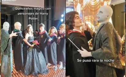 VIRAL: Realizan XV años mágicos con temática de Harry Potter