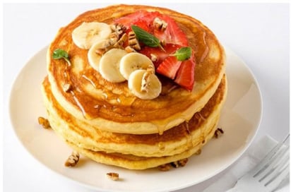 Así puedes preparar unos deliciosos hotcakes sin huevo 