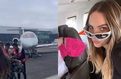 Sorprenden a Belinda en su cumpleaños con mariachis y avión privado