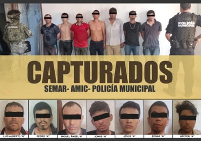 Capturan a siete hombres que tenía privado de la libertad a un joven