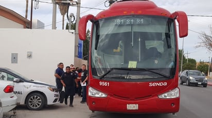 Camión de Senda transportaba migrantes