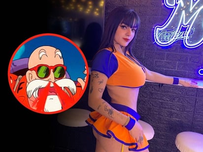 ¡Cuidado maestro Roshi!, Karely Ruiz ya entrena con Gokú