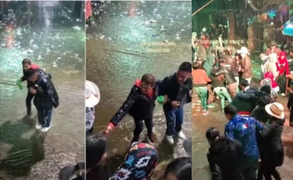 “Doña Ambientes” salva fiesta a pesar de la lluvia