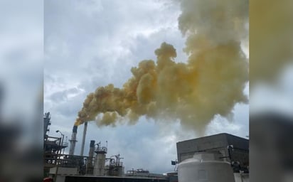 Una extraña nube amarilla cubre el cielo en Salamanca