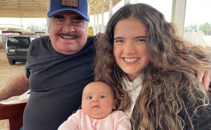 Camila Fernández asegura que su “tata” Vicente Fernández se le apareció a la pequeña Cayetana