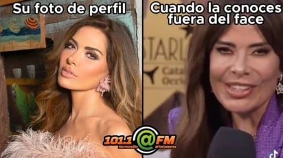 Gloria Trevi se enoja por 'meme' sobre su rostro