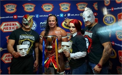 Volador Jr campeón del Grand Prix 2022 del CMLL