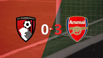 Arsenal le pasó por encima a Bournemouth en la Premier League