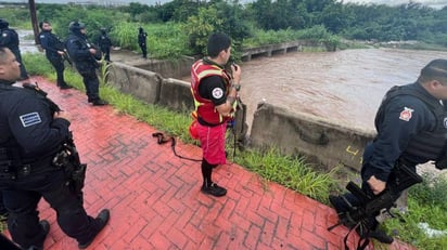 Desaparece menor arrastrado por corriente de agua en Culiacán