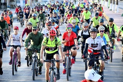 Evento 'Rodada Ciclista' tuvo gran recibimiento de familias monclovenses