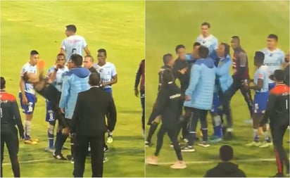 VIDEO: Árbitro en Ecuador recibe puñetazo tras revisar jugada en el VAR