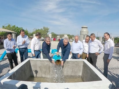 MARS y Cepeda inauguran un nuevo pozo de agua 