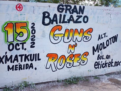 Guns N’ Roses reacciona a barda publicitaria por su show