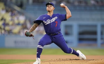 Julio Urías pierde con Dodgers tras jonrón de Luis Urías y blanqueada de los Brewers