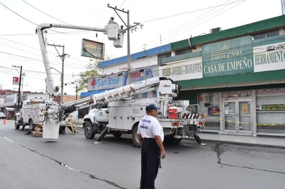 CFE deja sin electricidad a más de 30 comercios de la zona centro