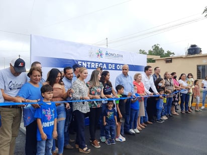 Municipio entrega obra de pavimentación en colonia Leandro Valle