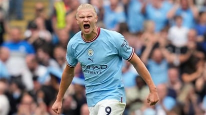 Triplete de Haaland para el 4-2 de Manchester City vs Crystal Palace