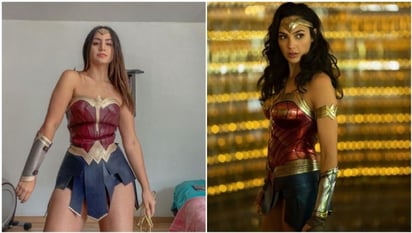 Barbie Núñez enloquece TikTok, se luce más bella que Gal Gadot en traje de Mujer Maravilla