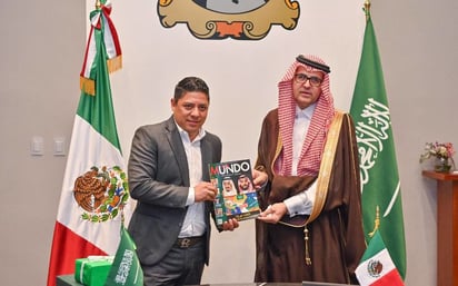 Gobernador de SLP planea reunirse con Rey de Arabia Saudita