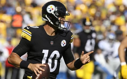 Mitchell Trubisky apunta a ser el quarterback titular de los Steelers