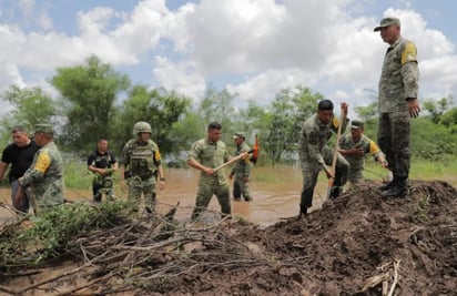 Aplican plan de emergencia por inundaciones y desbordamientos en Guasave