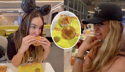 La “beliburger”, la forma de comer hamburguesas de Belinda