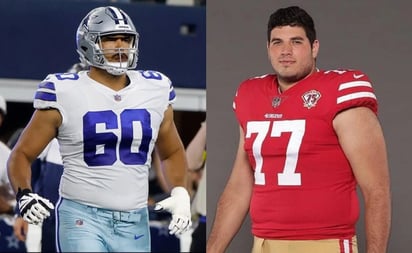 Dallas Cowboys y San Francisco 49ers cortan a los mexicanos Isaac Alarcón y Alfredo Gutiérrez