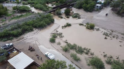 Ejido el Águila en riesgo de inundación por las lluvias