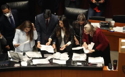 Ante polémica senadores deciden repetir votación para elegir Mesa Directiva