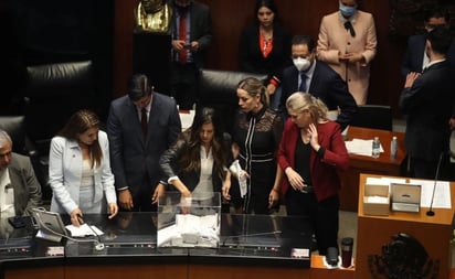 Fracasa por segunda vez votación en el Senado; van por nueva elección