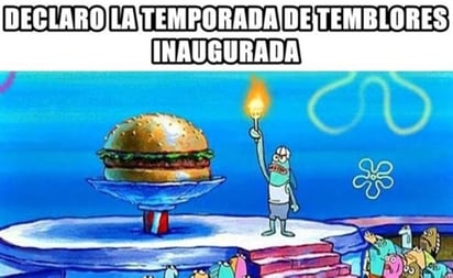 Con memes, inauguran la 'temporada de temblores' en septiembre