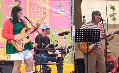 Banda de rock se hace viral por disfrazarse de personajes de “El chavo del 8'