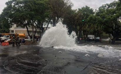 Por fugas, se pierde el 37% del agua potable de la CDMX: Sacmex