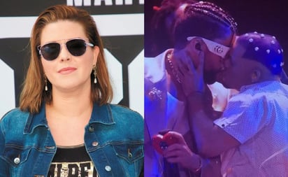 Alicia Machado reacciona al beso de Bad Bunny con bailarín en los premios MTV 2022