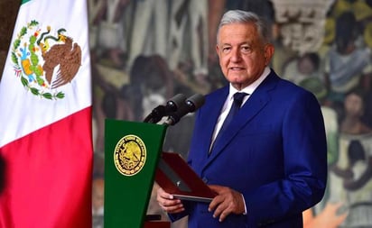 'Estoy bien de buenas y feliz' dice AMLO al concluir su Cuarto Informe de Gobierno en Palacio Nacional