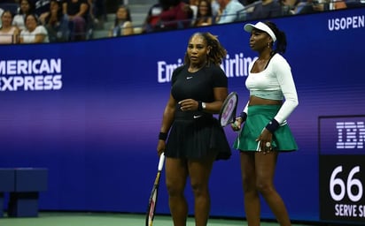 Venus y Serena Williams, eliminadas del US Open en dobles