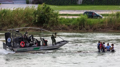 2 cuerpos de migrantes, extraviados en el RB