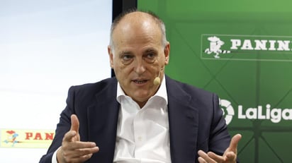 Tebas: 'A MBappé lo echamos todos de menos, teníamos un cromo reservado'