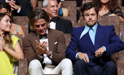 ¿Harry Styles escupió la entrepierna de Chris Pine? 