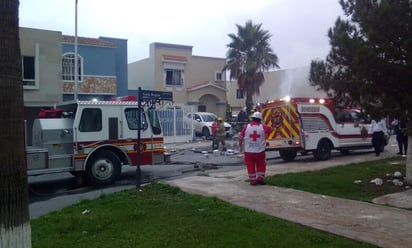 Dos muertos y cuatro heridos deja una explosión en una casa al poniente de Saltillo