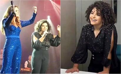 Lucero Mijares se roba el show de sus padres y luce espectacular: Lo mejor del concierto, dicen en redes: La joven de 17 años acompañó a Lucero y Mijares en la gira \'Hasta que se nos hizo\'