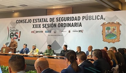 Alcalde y Director de Seguridad asisten a la 'Sesión Ordinaria del Consejo Estatal de Seguridad Pública Número 29'