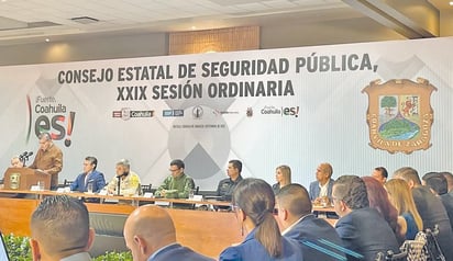 Alcalde asiste a ‘Sesión Ordinaria del Consejo Estatal de seguridad’