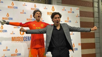 Guillermo Ochoa eligió ser inmortalizado con el uniforme con el que venció a Alemania en Rusia 2018