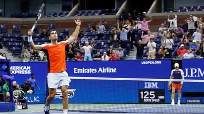 Alcaraz venció a Sinner en los cuartos US Open 