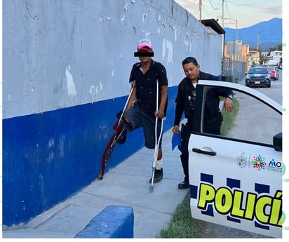 “El Muletas” fue detenido por la Policía Municipal cuando pretendía cometer un robo