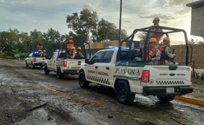 GN intensifica ayuda en 5 estados afectados por el huracán 'Kay'