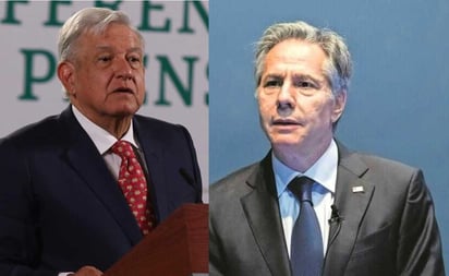 AMLO y Antony Blinken se reúnen en Palacio Nacional para hablar sobre migración energía y T-MEC